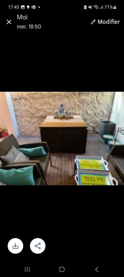 Ferienwohnung Studio Centre Avec Terrasse Menton Exterior foto